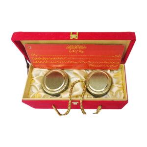 Lal Khat Gift Box with 2 Glass Bottles & Dry Fruits – Elegant Wedding & Celebration Packaging - Image 4
