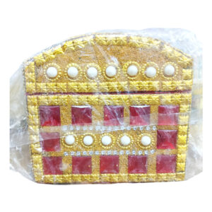 Lal Khat Storage Box – Traditional Decorative Keepsake Box for Home & Gifting - Image 3
