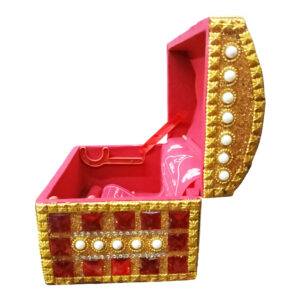 Lal Khat Storage Box – Traditional Decorative Keepsake Box for Home & Gifting - Image 5