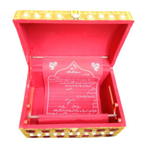 Lal Khat Storage Box – Traditional Decorative Keepsake Box for Home & Gifting - Image 9