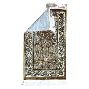 Riyaz-ul-Jannah Prayer Mat | Meditation Janamaz for Namaz | Soft Muslim Prayer Rug for Daily Salah - Image 3