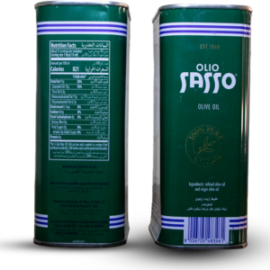 Sasso Olive Oil (Zaitoon Oil) 800 ML Saudi Arab - Image 8