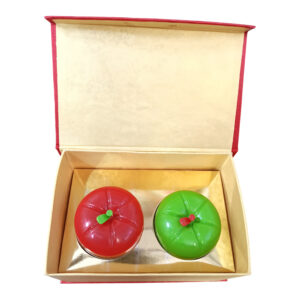 Lal Khat Rose Flower Design with Apple Dryfruit Bottle – Shahi Wedding & Gift Packaging - Image 7