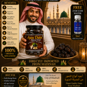 Ajwa Dates 1000g – Original Khajoor from Madina Munavvara Saudi Arabia - Image 8